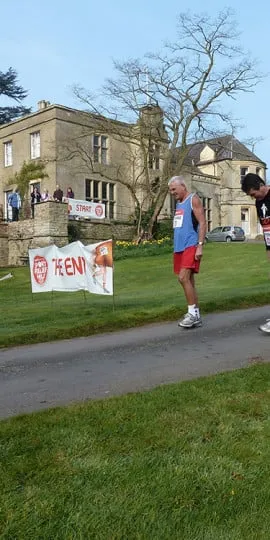 A Sport Relief Fun Run that we organised for charity.
