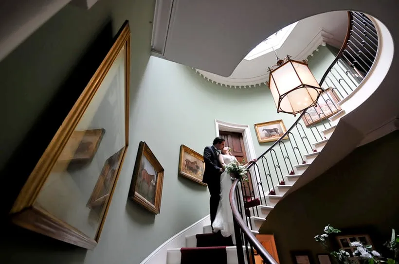 The beautiful sweeping staircase is always popular for capturing stunning photographs.
