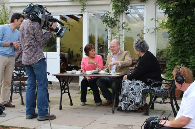 The late, great Lynda Bellingham was a welcome guests here. She was as charming off camera as on.