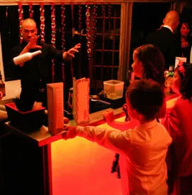 A cocktail bar can be organised for your party. We have contacts who can do flair and mixology for extra panache.