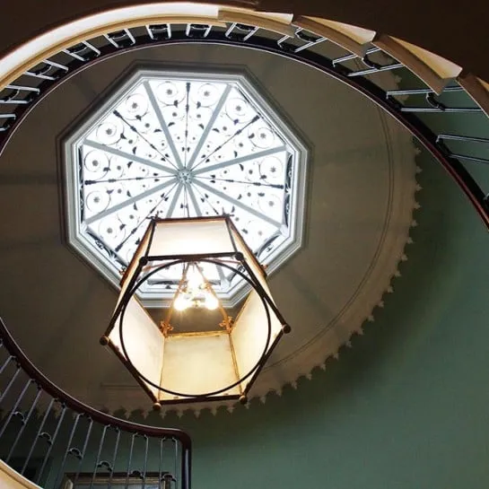 Visual treats await during a guided tour of historic Burton Court.