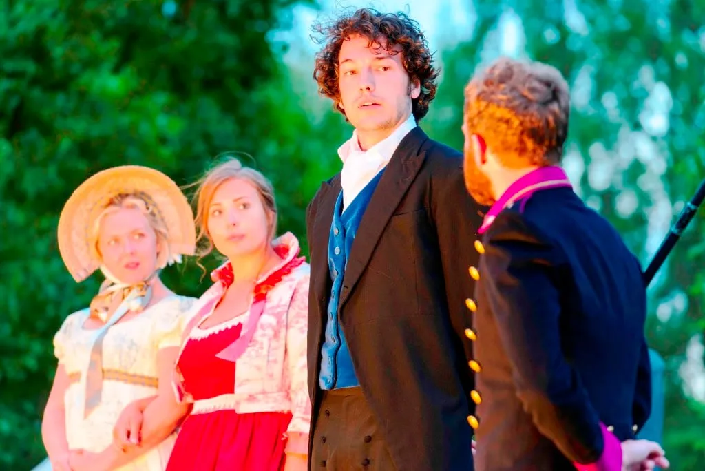 Northanger Abbey. Cast photograph of Eleanor, Catherine, Henry, Tilney and Mr Tilney